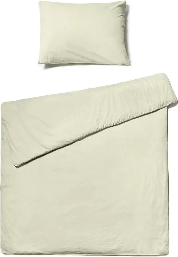 PrzytulneMieszkanie.pl PrzytulneMieszkanie.pl Bawełniana pościel CALMORA jasno beżowa Rozmiar pościeli: 2 szt 70 x 90 cm | 160 x 220 cm