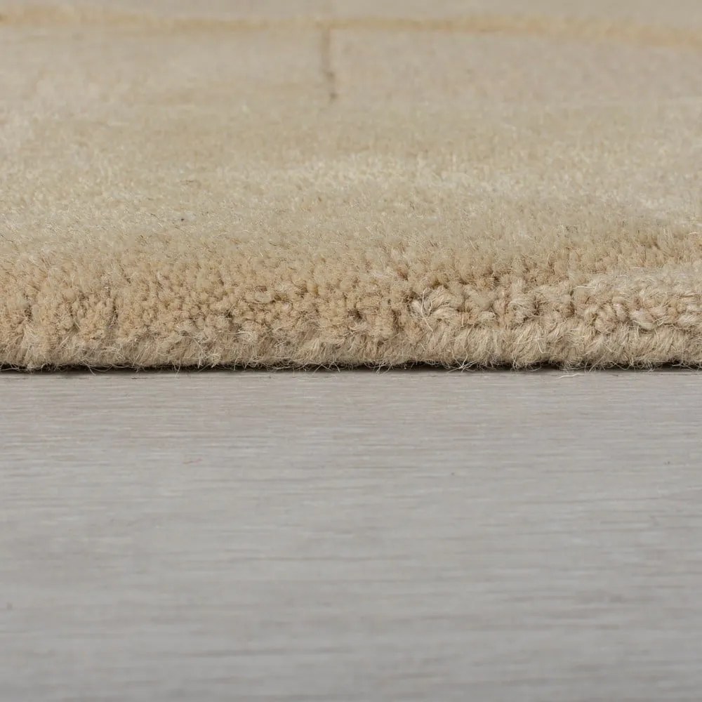 Beżowy wełniany chodnik 60x230 cm Gigi – Flair Rugs