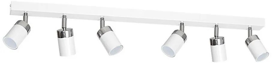 Oprawa punktowa JOKER 6xGU10/25W/230V biały/błyszczący chrom
