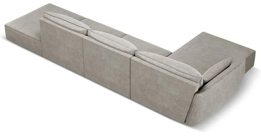 Jasnoszary narożnik (lewostronny) Vanda – Mazzini Sofas