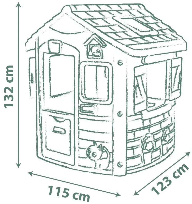 Smoby domek neo jura