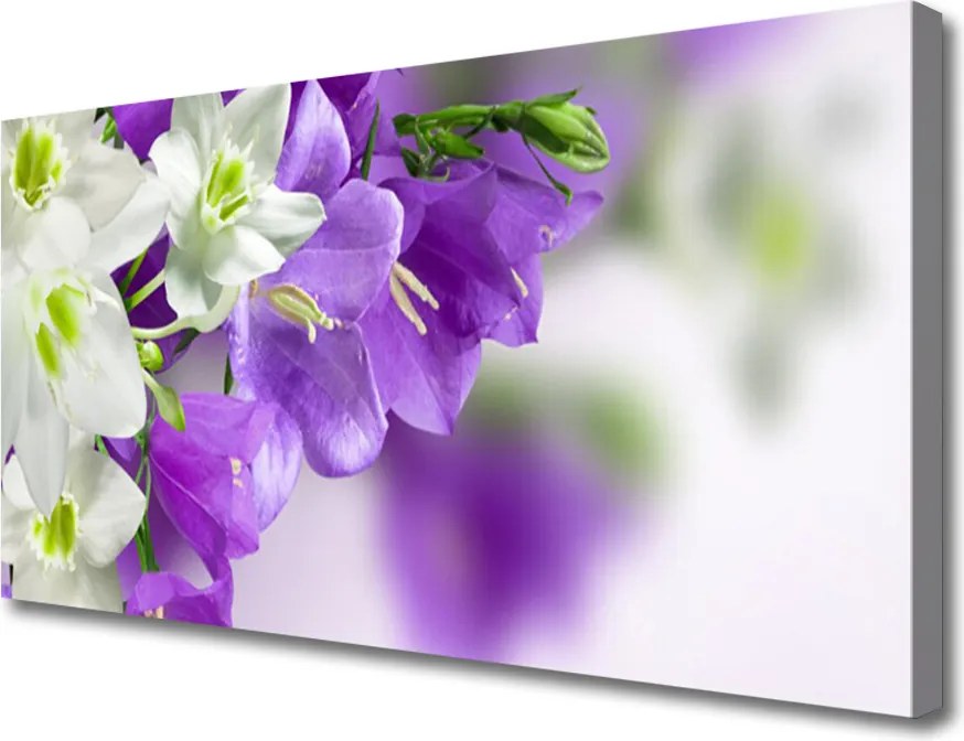 Obraz canvas na ścianę Wyrafinowany Motyw Roślinny