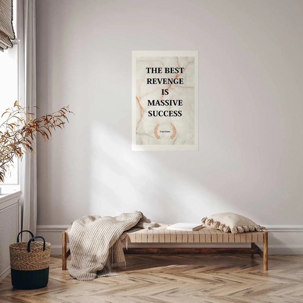 Plakat Best Revenge 60x90 cm bez ramy z marginesem ARTGEIST B