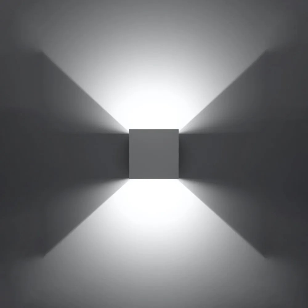 Biały kinkiet LED Pinio – Nice Lamps