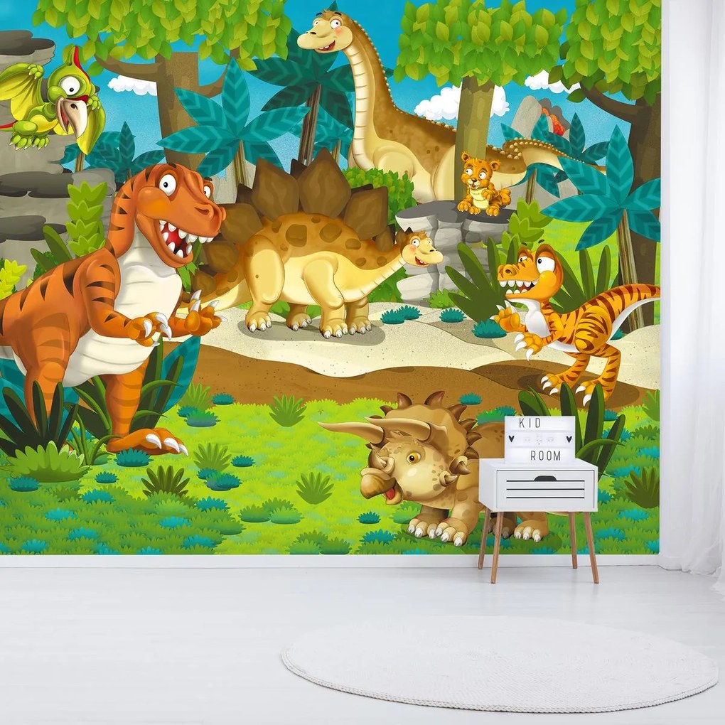 Fototapeta - Dinozaury (196x136 cm)
