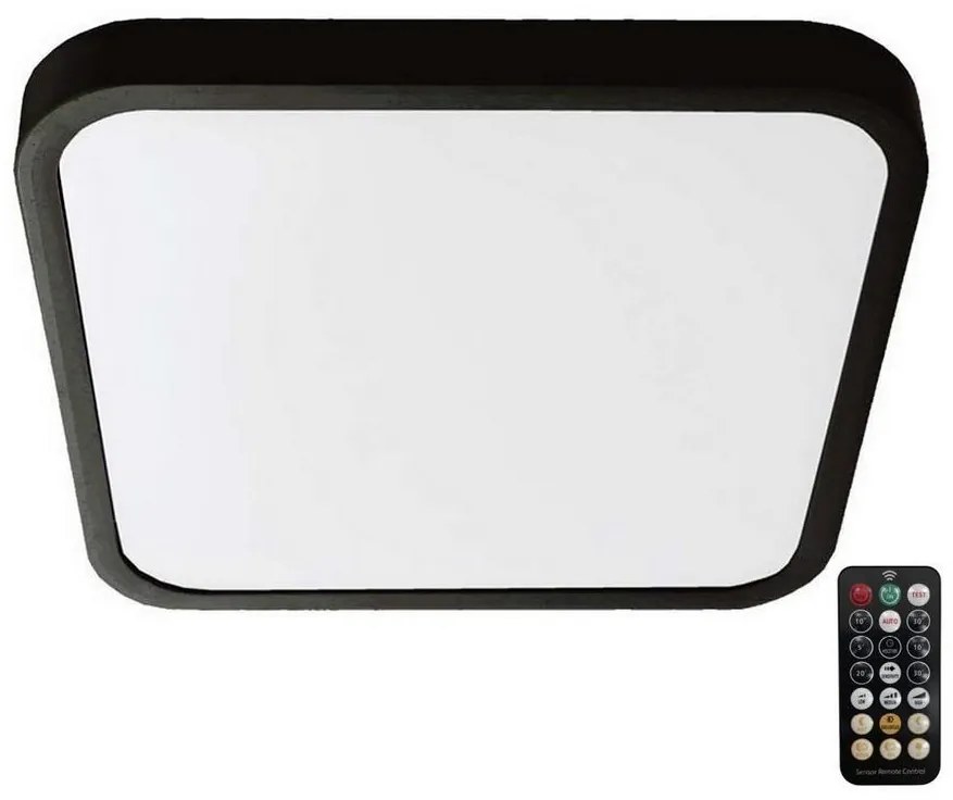 LED sufitowa lampa łazienkowa z czujnikiem LED/36W/230V IP44 4000K 42x42 cm+DO