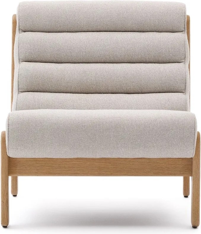 Beżowy fotel Magira – Kave Home