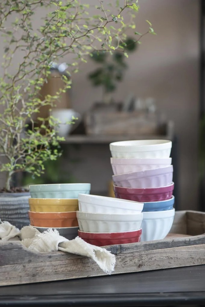 IB Laursen Cermaiczna miska kremowa MYNTE BUTTER CREAM