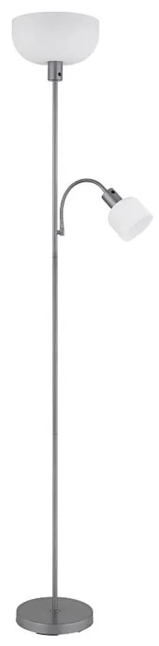 Globo 59947 - Lampa podłogowa HINTON 1xE27/40W/230V + 1xE14/25W