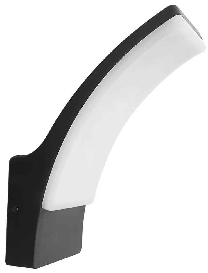 LED Kinkiet zewnętrzny AMY LED/12W/230V IP44 czarny