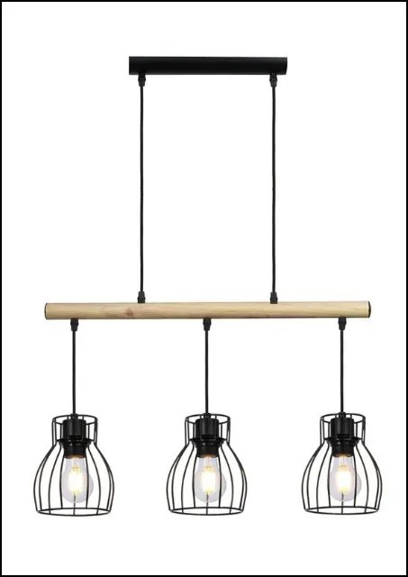 Loftowa lampa wisząca - 8X K295 K1-R24