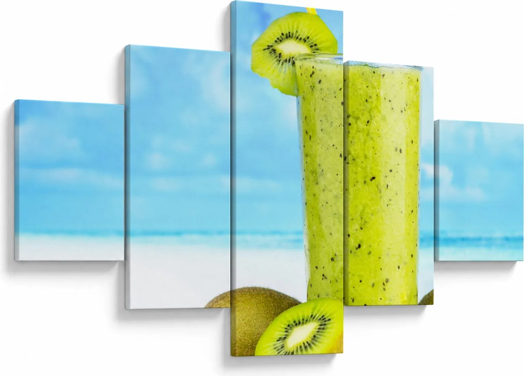 Zdjęcie - smoothie z kiwi (125x70 cm)