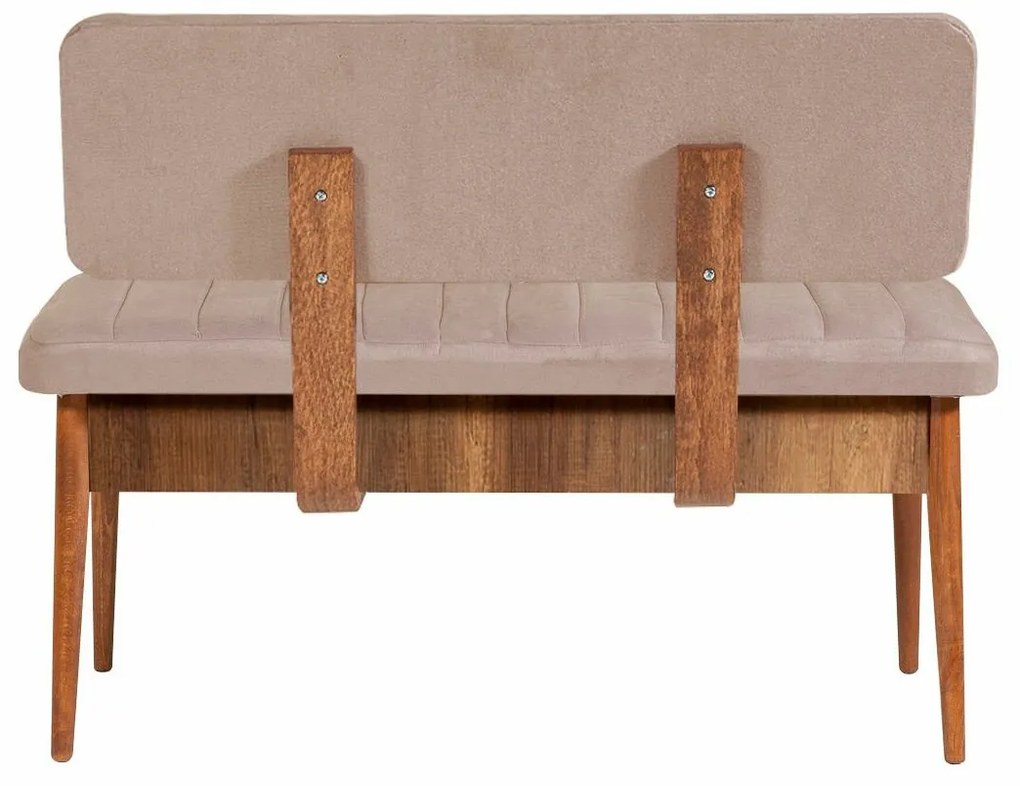 Ławka Vina Stone and Walnut