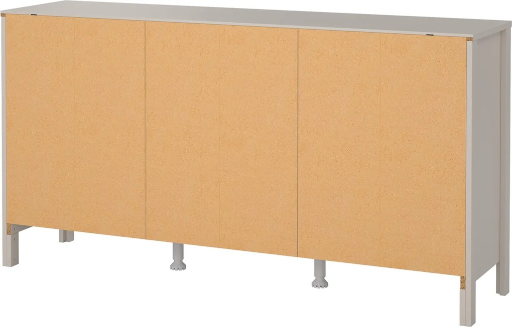 Komoda pokojowa z szafkami i szufladami Madrid 3+2, kaszmir mat