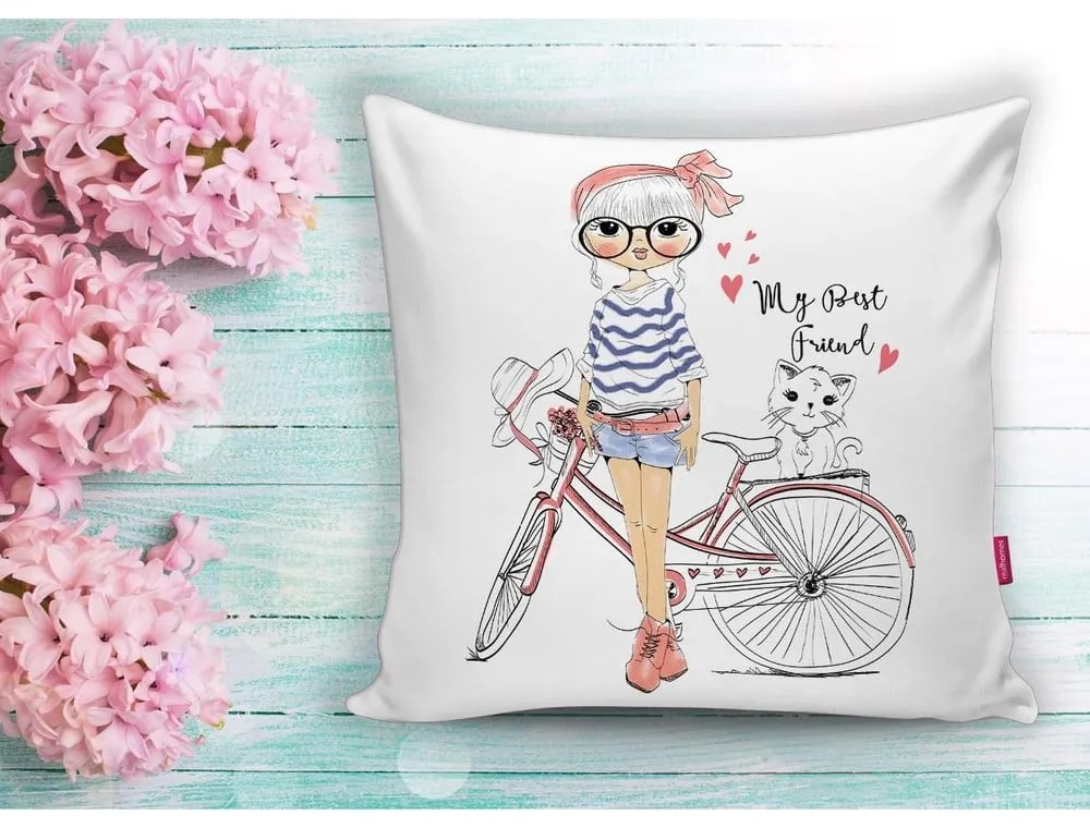 Dziecięca poszewka na poduszkę 43x43 cm Best Friend – Mila Home