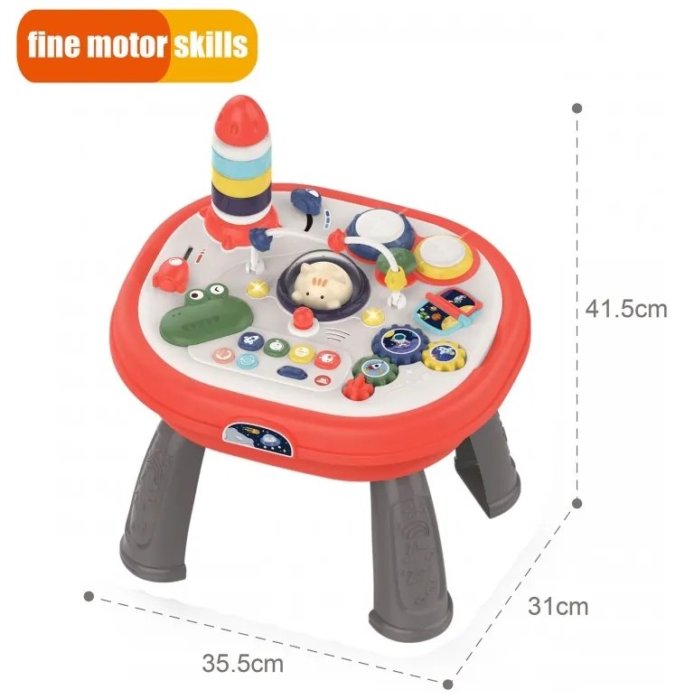 Woopie baby stolik edukacyjny interaktywny kosmos