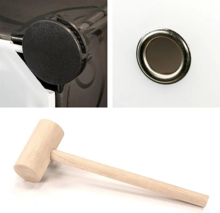 Szafka na buty - kolor czarno-biały