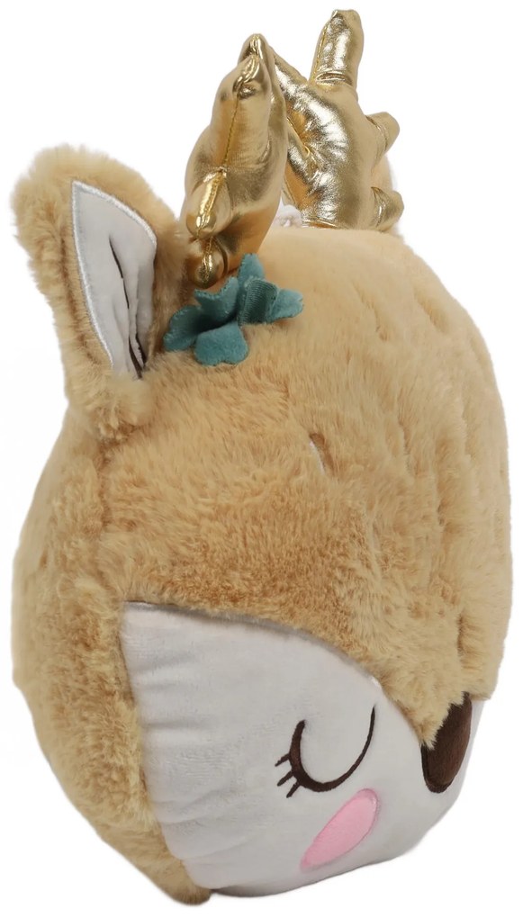 Poduszka przytulanka Reniferek, 28 x 25 x 10 cm