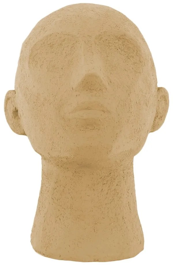 Piaskowa figurka dekoracyjna PT LIVING Face Art, wys. 22,8 cm