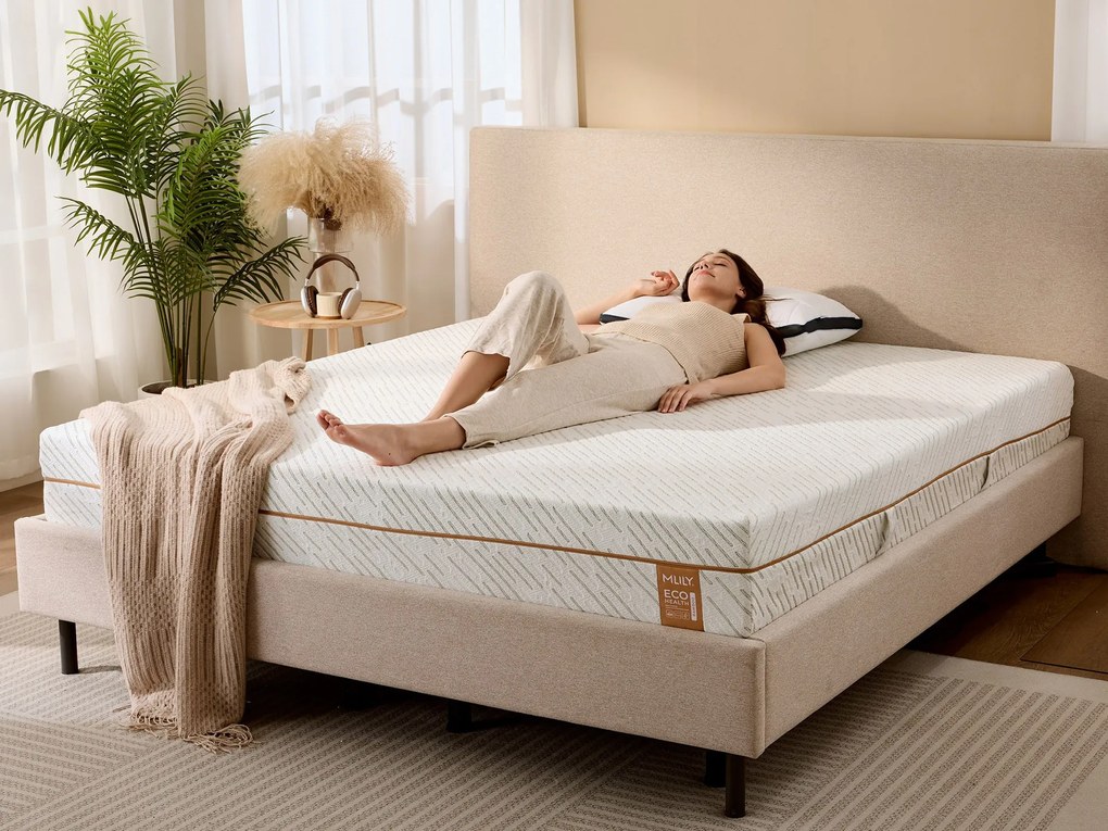 Materac hybrydowy Mlily Bamboo Eco 90x200 cm