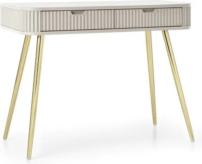 ZURI Toaletka T-103 kaszmirowa | złote nogi