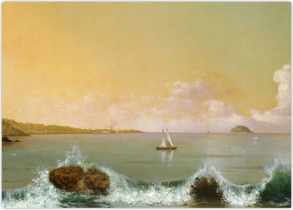 Obraz - Martin Johnson Heade, Rio de Janeiro Bay, reprodukcje (70x50 cm)