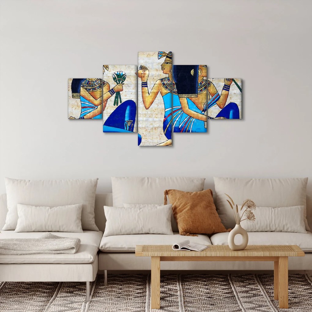 Obraz - Malarstwo egipskie (125x70 cm)