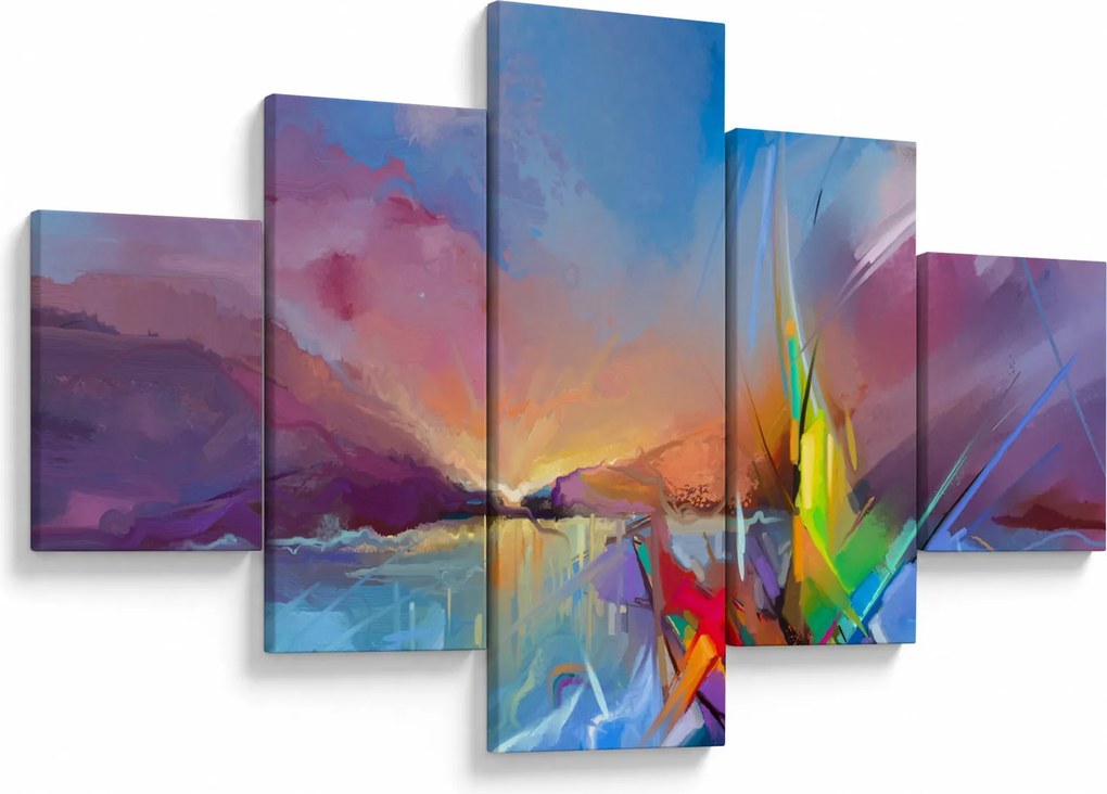 Obraz - Zachód słońca (125x70 cm)