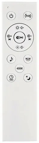 Rabalux 71030 oświetlenie sufitowe LED Nikolaus, 24 W, czarny