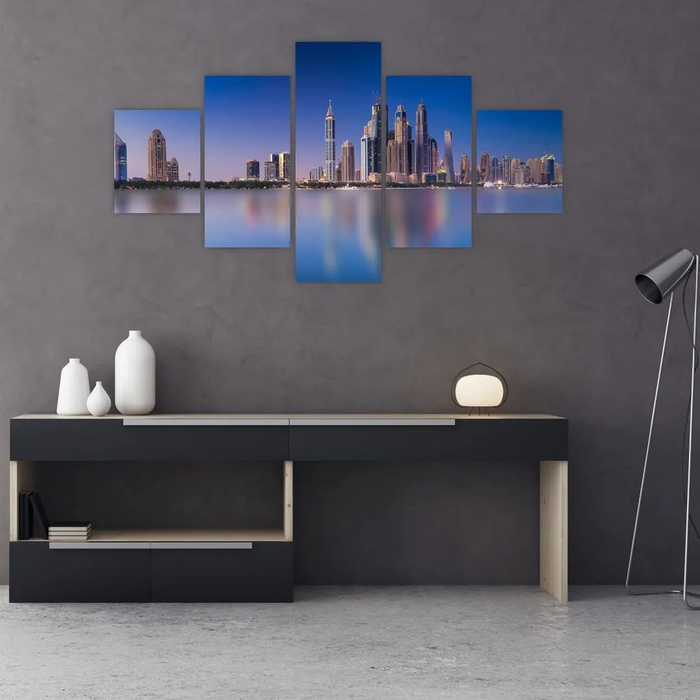 Obraz drapaczy chmur (125x70 cm)