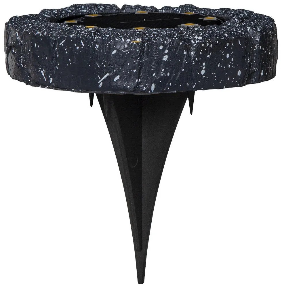 Zestaw 2 ogrodowych lamp solarnych LED Star Trading Lawnlight, ø 11 cm