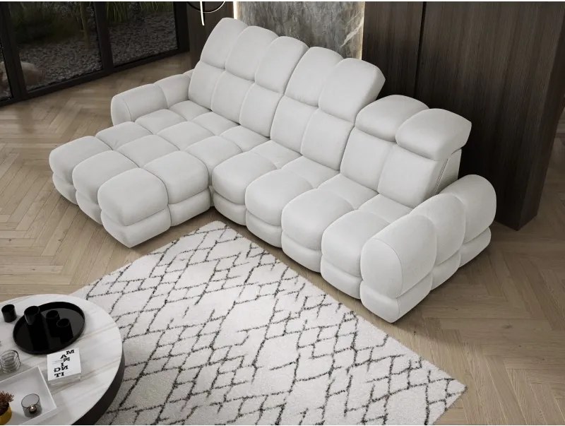 Narożnik TOLLO MINI S Lewostronny Elektryczna regulacja Solar 03 WERSAL