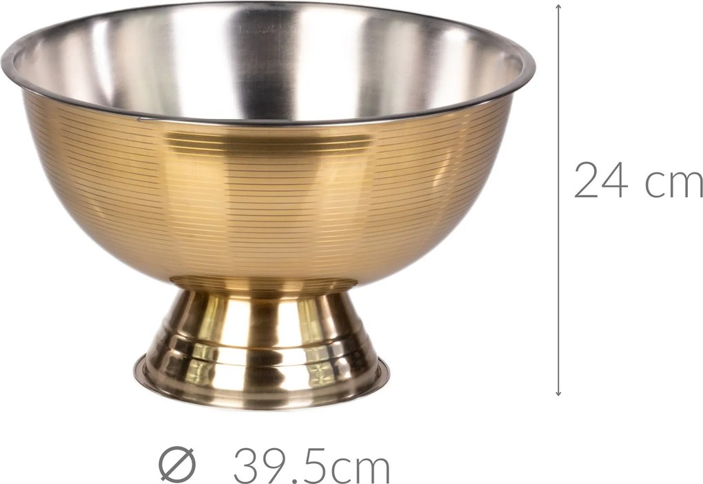 Cooler ze stali nierdzewnej, Ø 39,5 cm