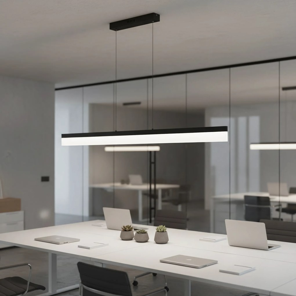 Lampa wisząca LED APP1692-CP 120 cm Czarna