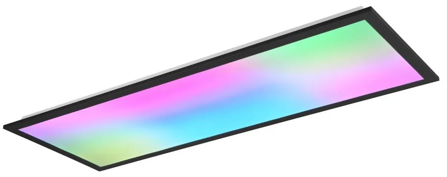 Czarna lampa sufitowa LED 29.5x80 cm Beta – Reality