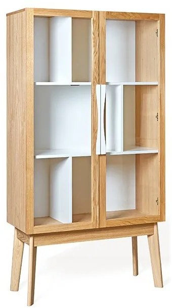 Biała witryna Woodman Avon