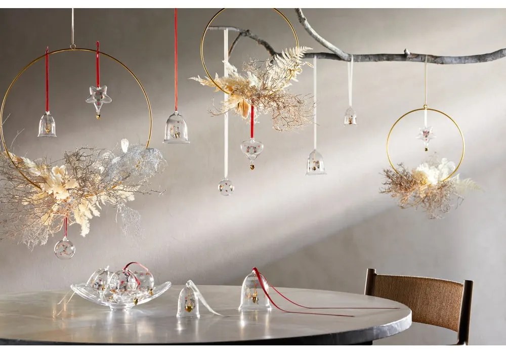 Szklana ręcznie dmuchana bombka ø 6,5 cm Ann-Sofi Romme Annual Christmas Bauble – Holmegaard