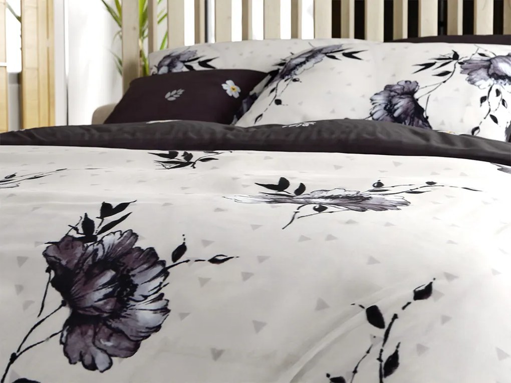 PrzytulneMieszkanie.pl PrzytulneMieszkanie.pl Dwustronna pościel DUO SENSE MONARIA wzorzysta + poszewka na poduszkę 40x50 cm GRATIS Rozmiar pościeli: 70 x 90 cm | 140 x 200 cm