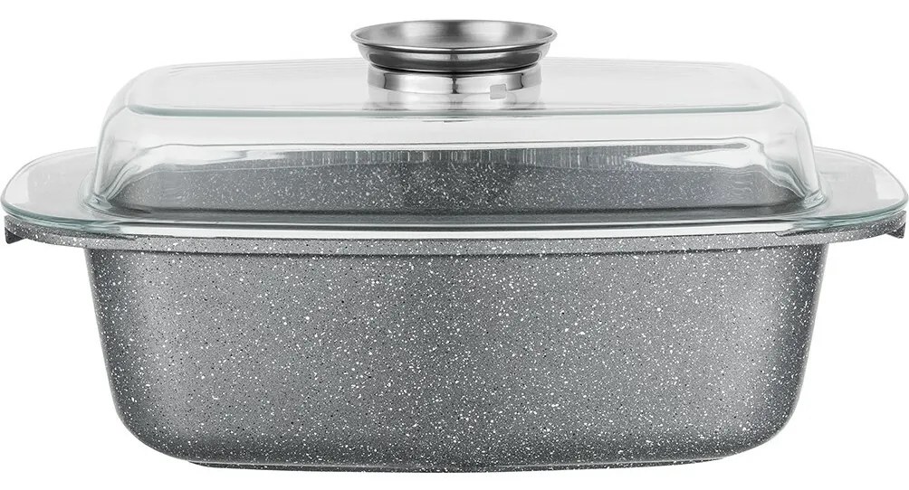 Florina Aluminiowa brytfanna z aromatyczną pokrywką Lava 4,5 l, 32 × 22 × 11 cm