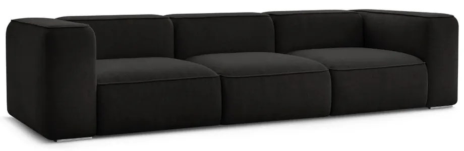 Czarna sofa 345 cm Zephyr – Bobochic Paris