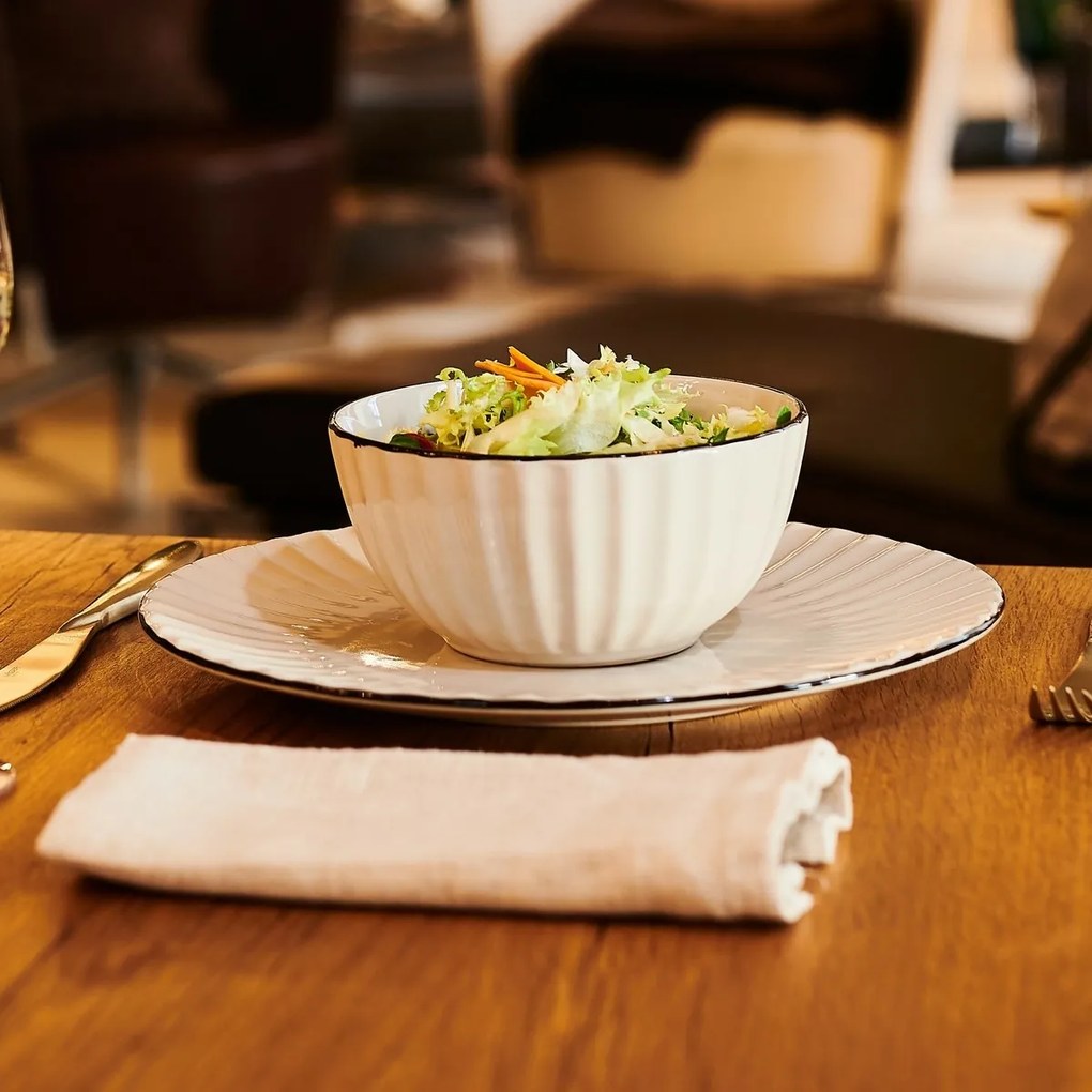 Mäser Zestaw misek 4 szt. OSITA – 15 cm, kremowy, 15 cm