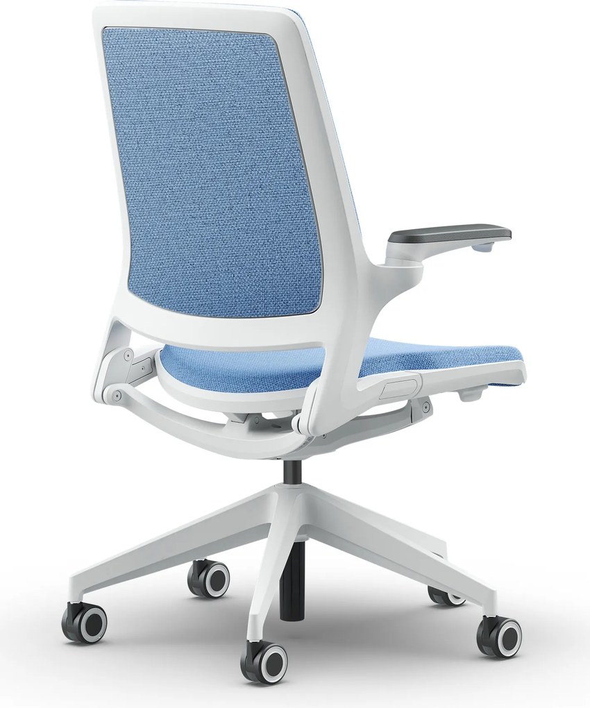 Obrotowe krzesło do pracy 24/7 Smart Soft White