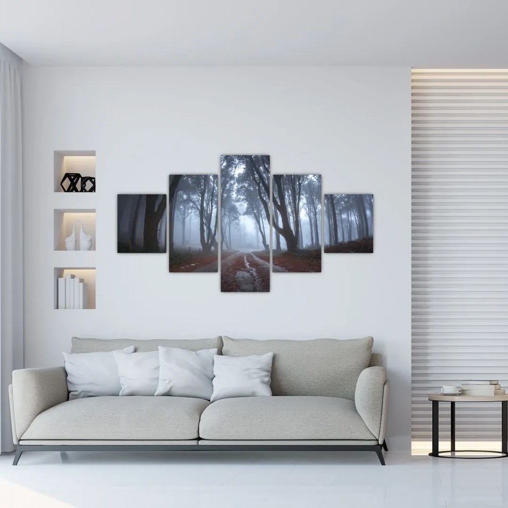 Obraz - W deszczowy dzień (125x70 cm)