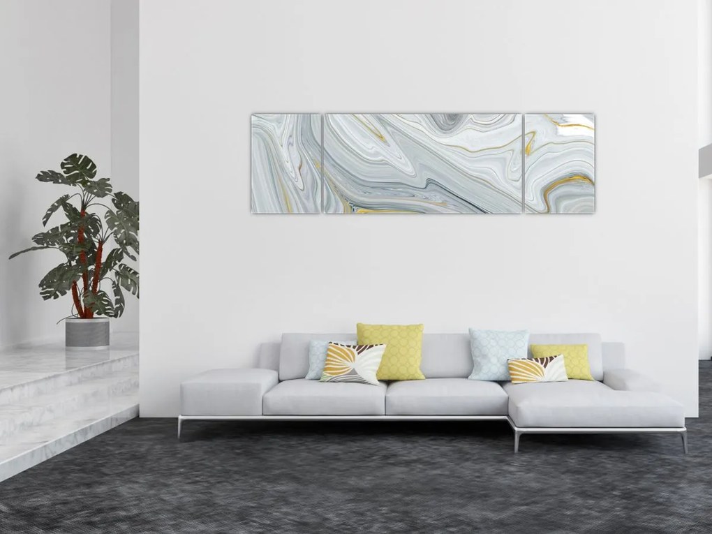 Obraz - Abstrakcja (170x50 cm)