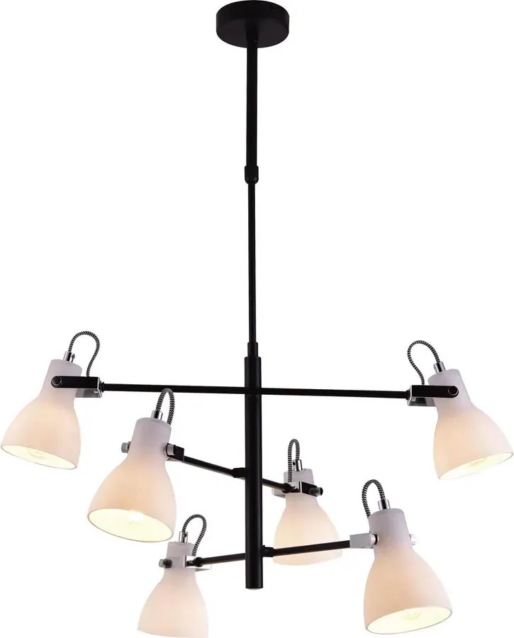 Loftowy żyrandol nad stół - 4X S598 Z6-W00