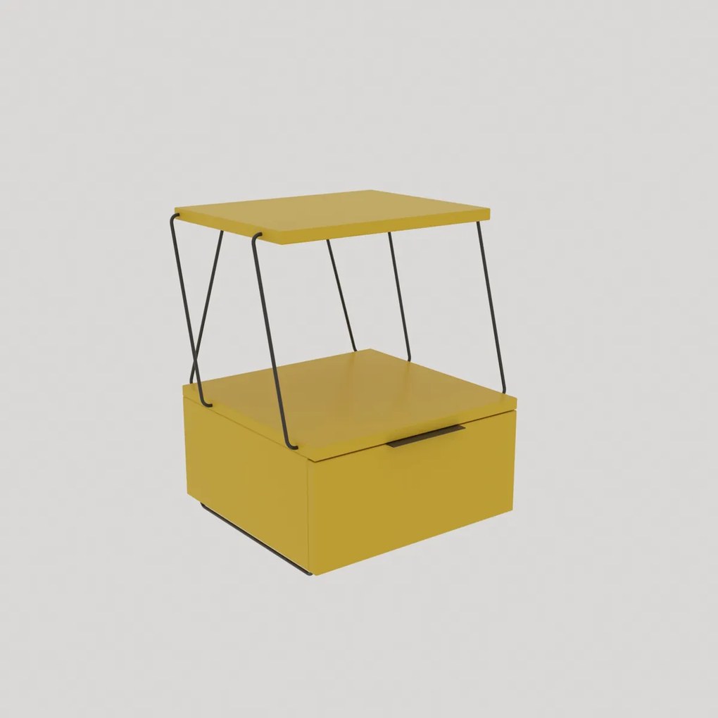 Stolik nocny Tekoba Yellow