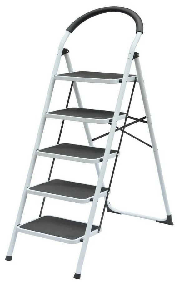 Stalowe schodki Klapp, 5 stopni