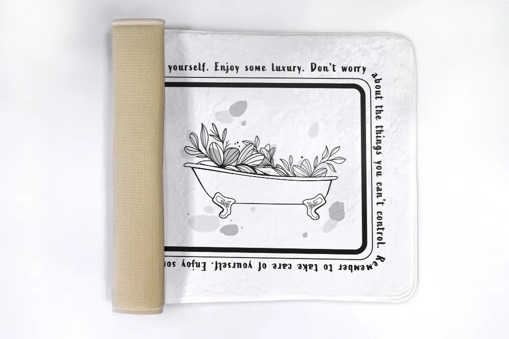 Dywanik do łazienki Dywanik do łazienki Wanna Kąpiel