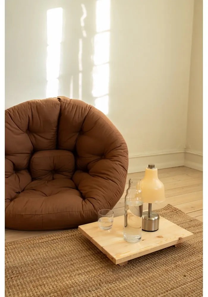 Zestaw 2 szafek nocnych z drewna sosnowego w naturalnym kolorze Karup Design Dock Natural