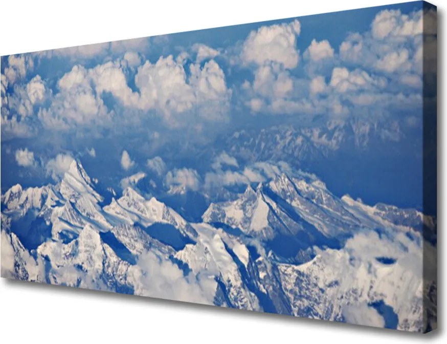 Zdjęcie na płótnie Majestat Gór nad Chmurami